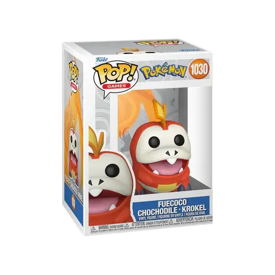 Pokémon - Figurine Chochodile 1030 POP! PRÉCOMMANDE Funko - 2