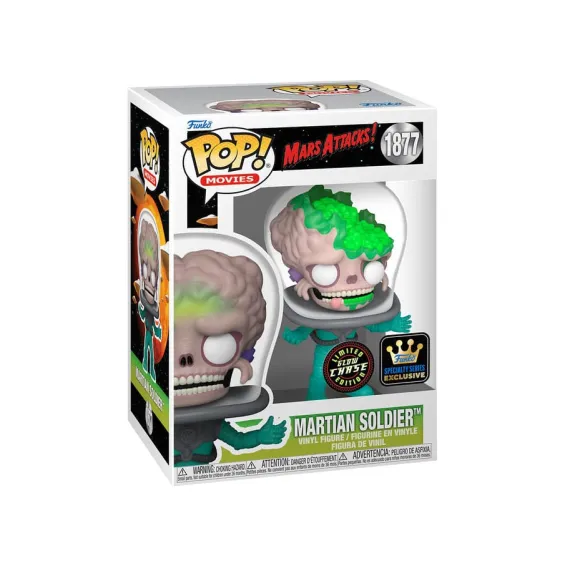 Mars Attacks - Figura Martian Soldier 1877 Specialty Series (posibilidades de Chase) POP! PREPEDIDO Funko - 4