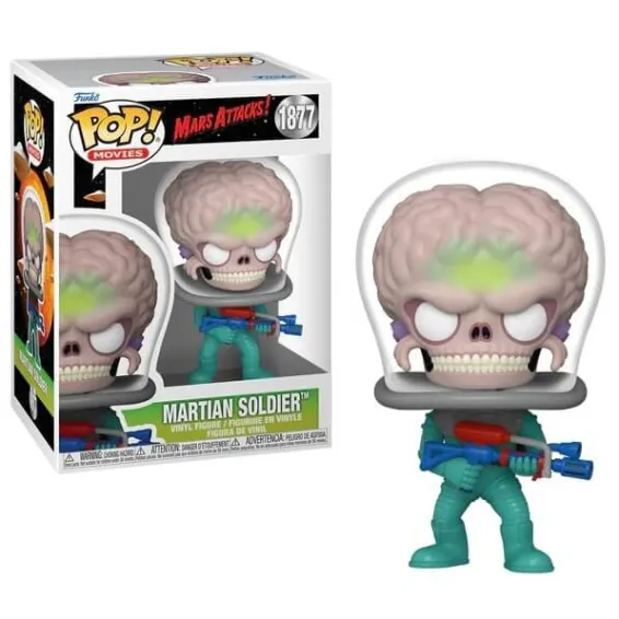 Mars Attacks - Figura Martian Soldier 1877 POP! PREPEDIDO Funko - 1