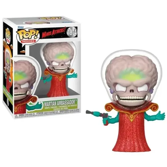 Mars Attacks - Figurine Martian Ambassador 1874 POP! PRÉCOMMANDE Funko - 1