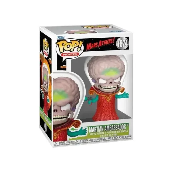 Mars Attacks - Figurine Martian Ambassador 1874 POP! PRÉCOMMANDE Funko - 2