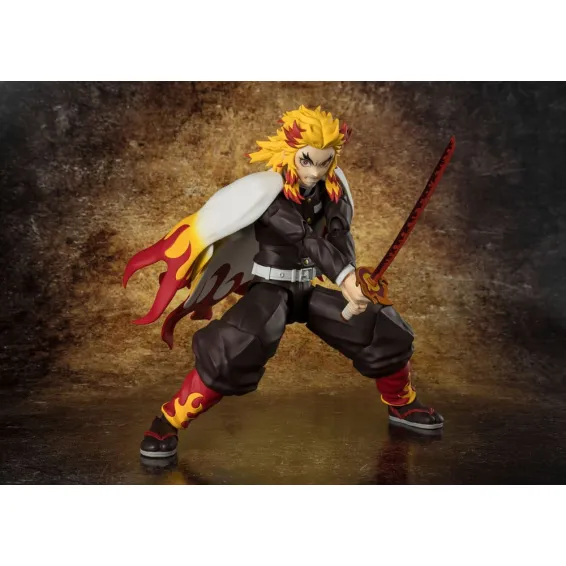 Demon Slayer - S.H. Figuarts - Figura Kyojuro Rengoku PREPEDIDO Tamashii Nations - 4