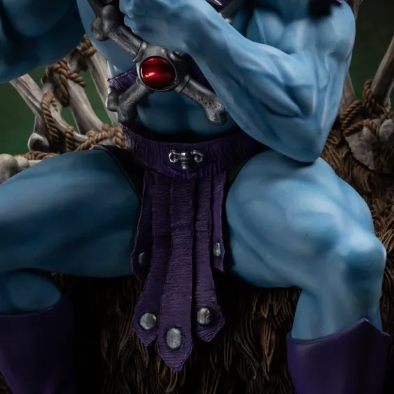 Masters of the Universe - Prime Scale 1/3 - Figura Skeletor on Throne 10th Anniversary Ver. PREPEDIDO Iron Studios - 9