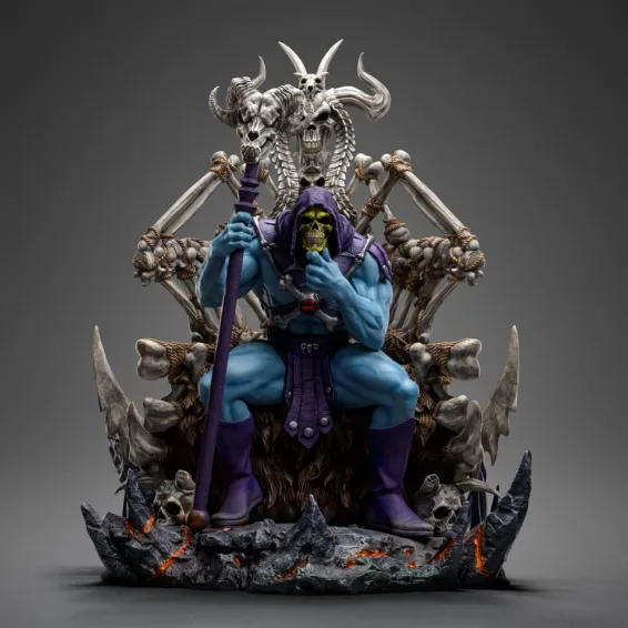 Masters of the Universe - Prime Scale 1/3 - Figura Skeletor on Throne 10th Anniversary Ver. PREPEDIDO Iron Studios - 1