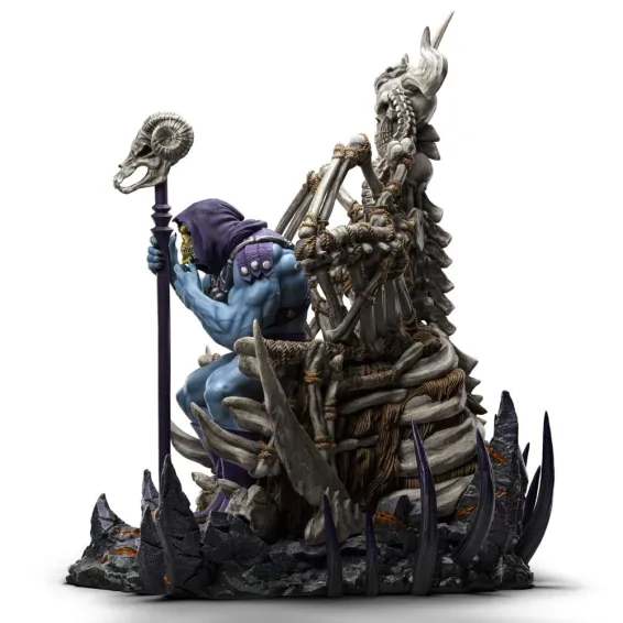 Masters of the Universe - Prime Scale 1/3 - Figura Skeletor on Throne 10th Anniversary Ver. PREPEDIDO Iron Studios - 10