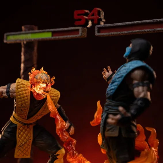 Mortal Kombat - Deluxe Art Scale 1/10 - Figura Scorpion Fatality PREPEDIDO Iron Studios - 6