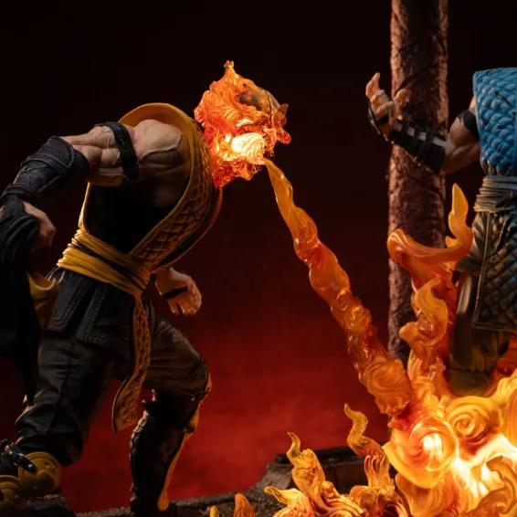 Mortal Kombat - Deluxe Art Scale 1/10 - Figura Scorpion Fatality PREPEDIDO Iron Studios - 7