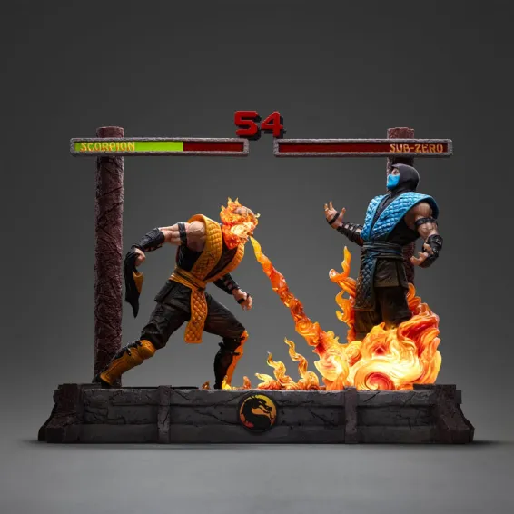 Mortal Kombat - Deluxe Art Scale 1/10 - Figura Scorpion Fatality PREPEDIDO Iron Studios - 12