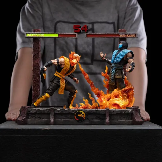 Mortal Kombat - Deluxe Art Scale 1/10 - Figura Scorpion Fatality PREPEDIDO Iron Studios - 14