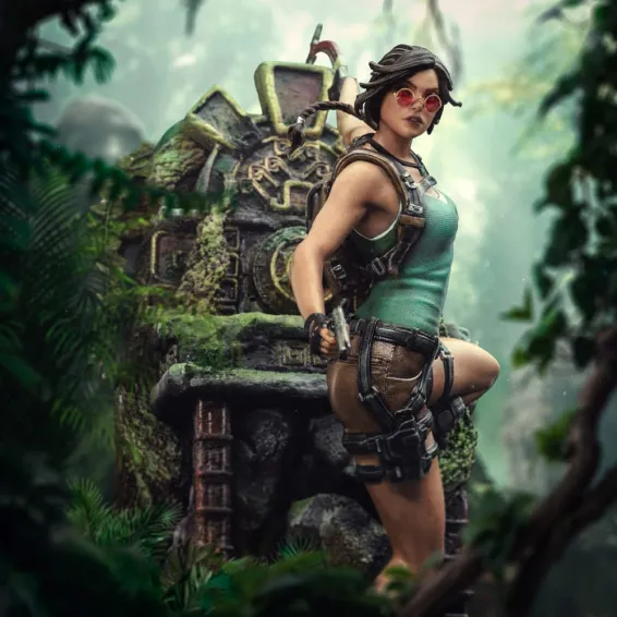 Tomb Raider - Deluxe Art Scale 1/10 - Figura Lara Croft PREPEDIDO Iron Studios - 8