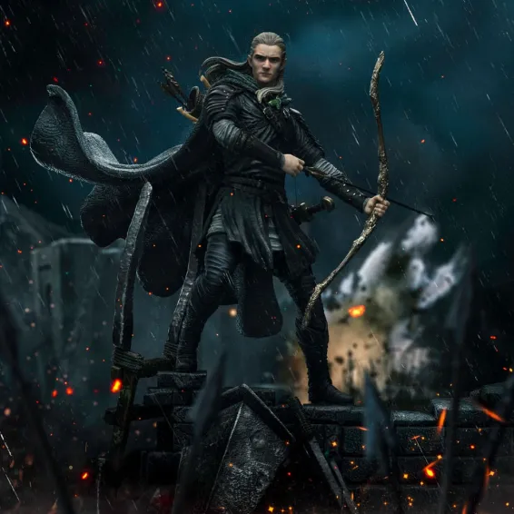 El Señor de los Anillos - Art Scale 1/10 - Figura Legolas Unleashed PREPEDIDO Iron Studios - 5