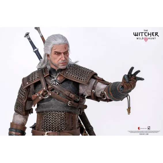 The Witcher - Figura Geralt of Rivia 1/6 Scale PREPEDIDO Pure Arts - 12