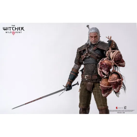 The Witcher - Figura Geralt of Rivia 1/6 Scale PREPEDIDO Pure Arts - 19