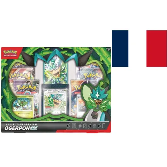 Pokémon - Coffret Premium Ogerpon EX (Francés) The Pokemon Company - 1