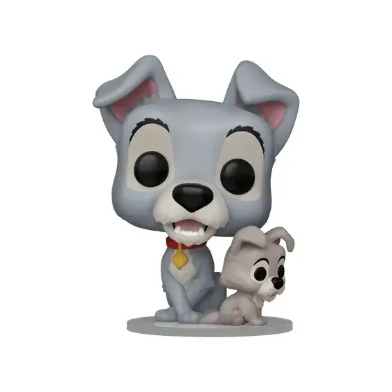 Disney La dama y el vagabundo - Figura Tramp with Puppy 1554 POP! PREPEDIDO Funko - 3