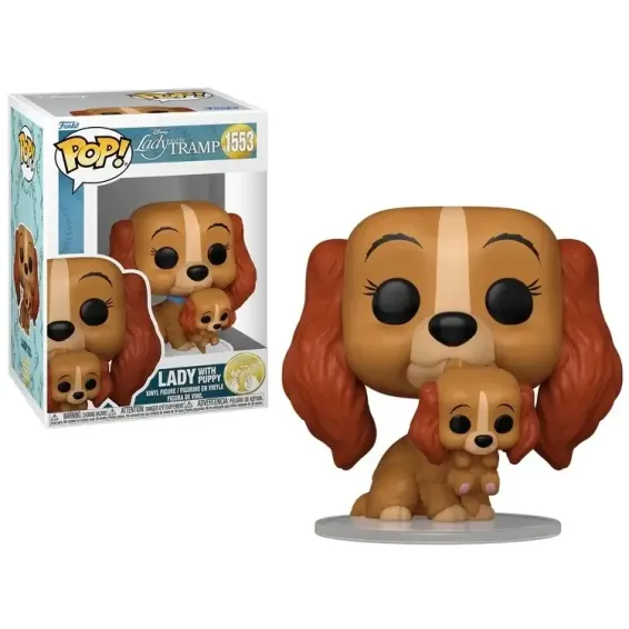 Disney La Belle et le Clochard - Figurine Lady with Puppy 1553 POP! PRÉCOMMANDE Funko - 2