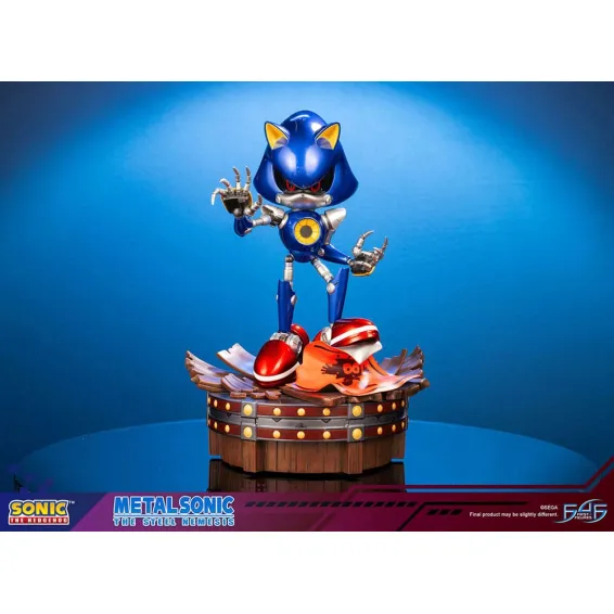 Sonic the Hedgehog - Figura Metal Sonic The Steel Nemesis PREPEDIDO First 4 Figures - 9