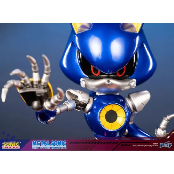 Sonic the Hedgehog - Figura Metal Sonic The Steel Nemesis PREPEDIDO First 4 Figures - 12