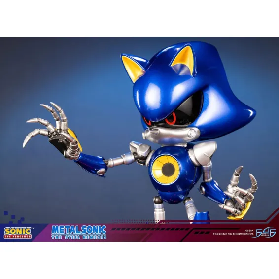 Sonic the Hedgehog - Figura Metal Sonic The Steel Nemesis PREPEDIDO First 4 Figures - 14