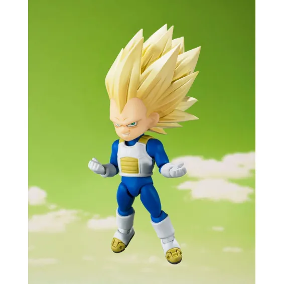 Dragon Ball Daima - S.H. Figuarts - Figura Super Saiyan Vegeta Mini PREPEDIDO Tamashii Nations - 3