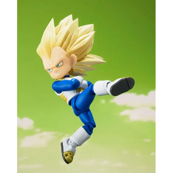 Dragon Ball Daima - S.H. Figuarts - Figura Super Saiyan Vegeta Mini PREPEDIDO Tamashii Nations - 4