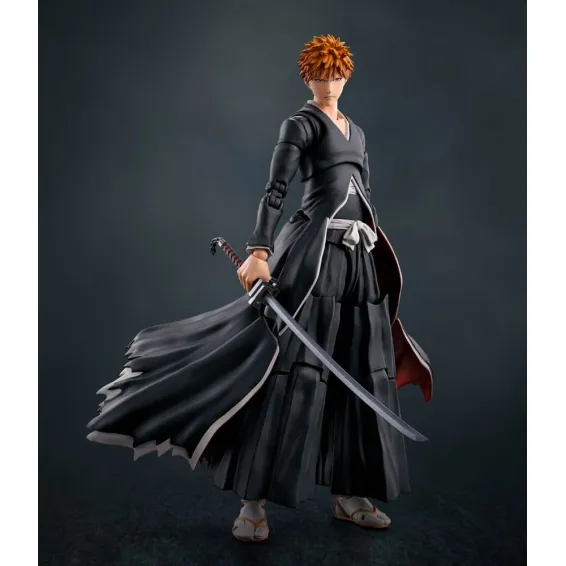 Bleach: Thousand-Year Blood War - S.H. Figuarts - Figura Ichigo Kurosaki Getsugatensho PREPEDIDO Tamashii Nations - 1