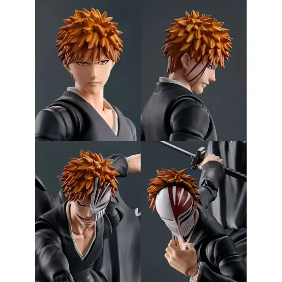 Bleach: Thousand-Year Blood War - S.H. Figuarts - Figura Ichigo Kurosaki Getsugatensho PREPEDIDO Tamashii Nations - 7