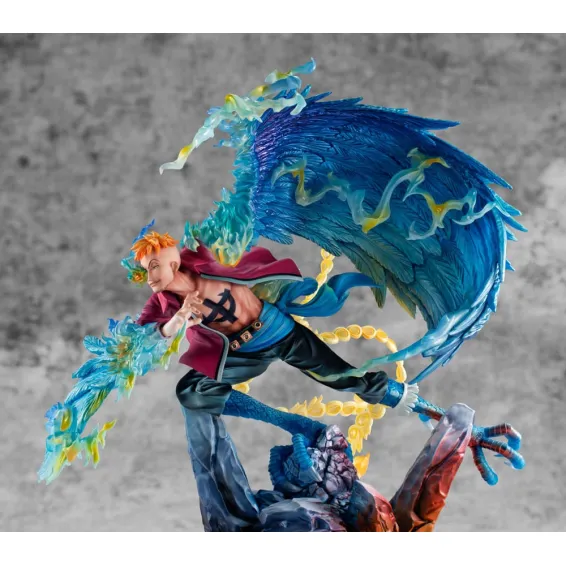 One Piece - Portrait of Pirates MAS-MAXIMUM - Figura Marco the Phoenix Leader of 1st group of Whitebeard Pirates PREPEDIDO Megah