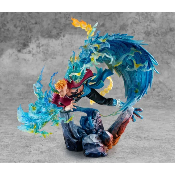 One Piece - Portrait of Pirates MAS-MAXIMUM - Marco the Phoenix Leader of 1st group of Whitebeard Pirates Figure PRE-ORDER Megah