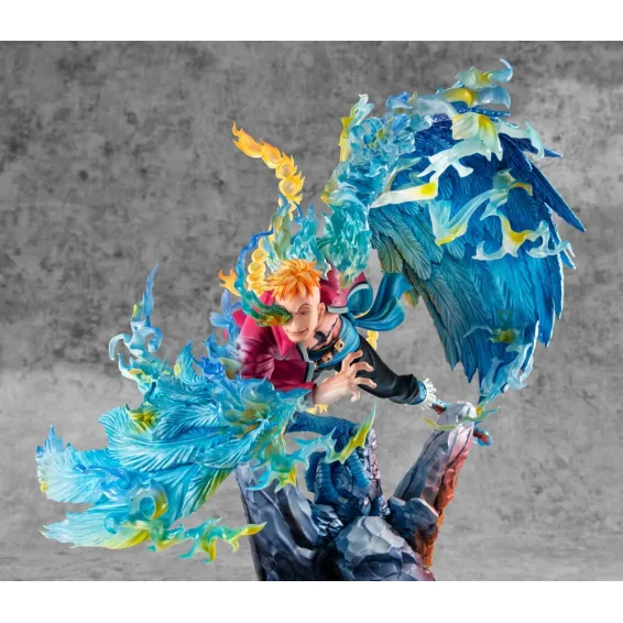 One Piece - Portrait of Pirates MAS-MAXIMUM - Figura Marco the Phoenix Leader of 1st group of Whitebeard Pirates PREPEDIDO Megah