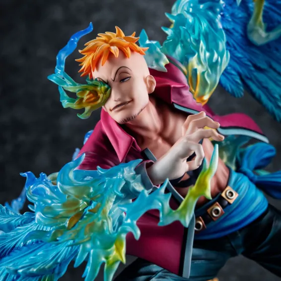 One Piece - Portrait of Pirates MAS-MAXIMUM - Figura Marco the Phoenix Leader of 1st group of Whitebeard Pirates PREPEDIDO Megah