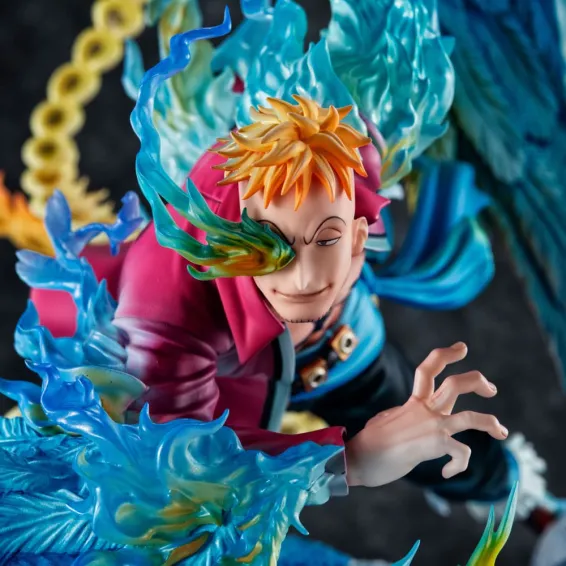 One Piece - Portrait of Pirates MAS-MAXIMUM - Figura Marco the Phoenix Leader of 1st group of Whitebeard Pirates PREPEDIDO Megah