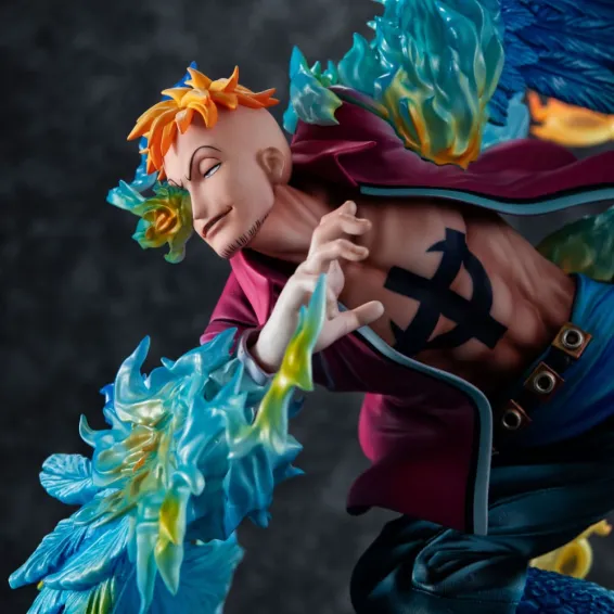 One Piece - Portrait of Pirates MAS-MAXIMUM - Figura Marco the Phoenix Leader of 1st group of Whitebeard Pirates PREPEDIDO Megah