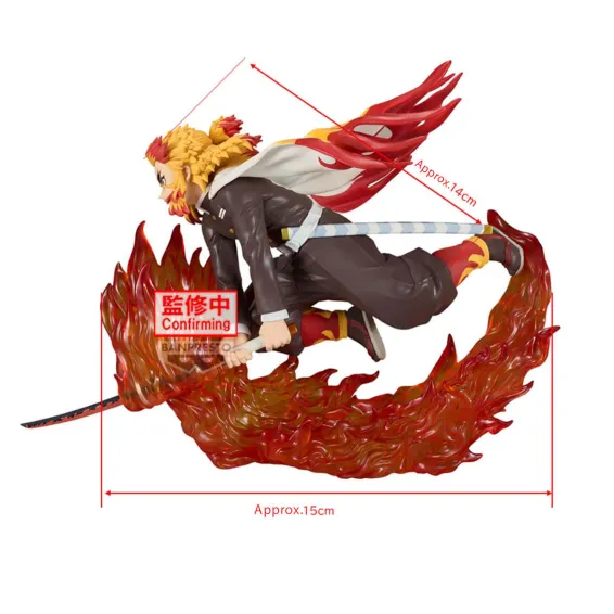 Demon Slayer - Vibration Stars - Figura Kyojuro Rengoku PREPEDIDO Banpresto - 3