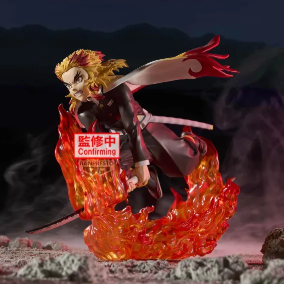 Demon Slayer - Vibration Stars - Figura Kyojuro Rengoku PREPEDIDO Banpresto - 4