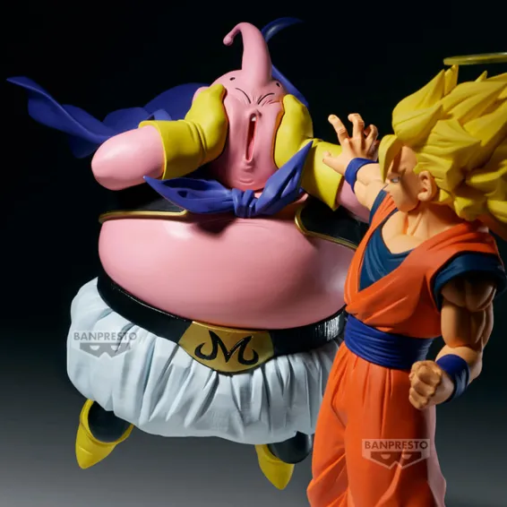 Dragon Ball Z - Match Makers - Figura Majin Buu (vs Son Goku Super Saiyan 3) PREPEDIDO Banpresto - 3