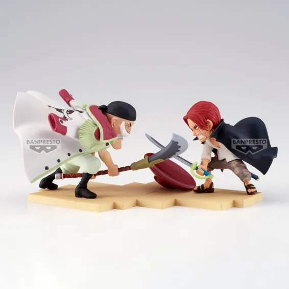 One Piece - WCF Log Stories - Figura Edward Newgate vs. Shanks PREPEDIDO Banpresto - 1