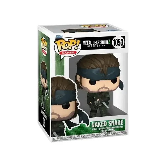 Metal Gear Solid Delta: Snake Eater - Figura Naked Snake 1053 POP! PREPEDIDO Funko - 2