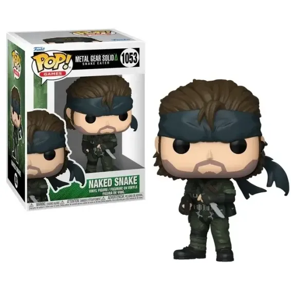 Metal Gear Solid Delta: Snake Eater - Figura Naked Snake 1053 POP! PREPEDIDO Funko - 1