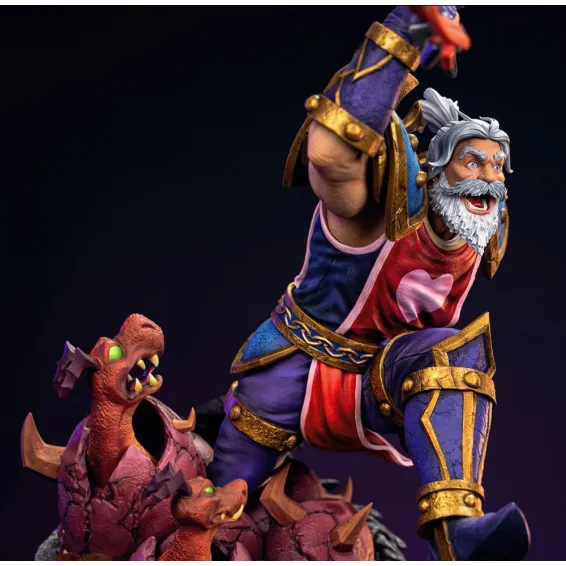 Hearthstone - Figura Leeroy Jenkins 1/6 PREPEDIDO Hex Collectibles - 6