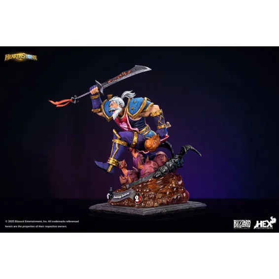 Hearthstone - Figura Leeroy Jenkins 1/6 PREPEDIDO Hex Collectibles - 7