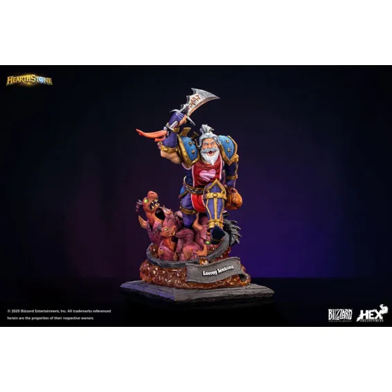 Hearthstone - Figura Leeroy Jenkins 1/6 PREPEDIDO Hex Collectibles - 9