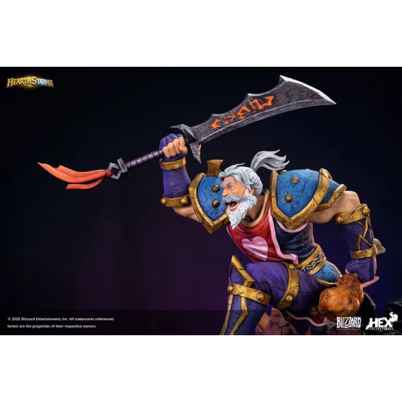 Hearthstone - Figura Leeroy Jenkins 1/6 PREPEDIDO Hex Collectibles - 10