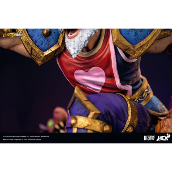 Hearthstone - Figura Leeroy Jenkins 1/6 PREPEDIDO Hex Collectibles - 16