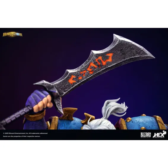 Hearthstone - Figura Leeroy Jenkins 1/10 PREPEDIDO Hex Collectibles - 15