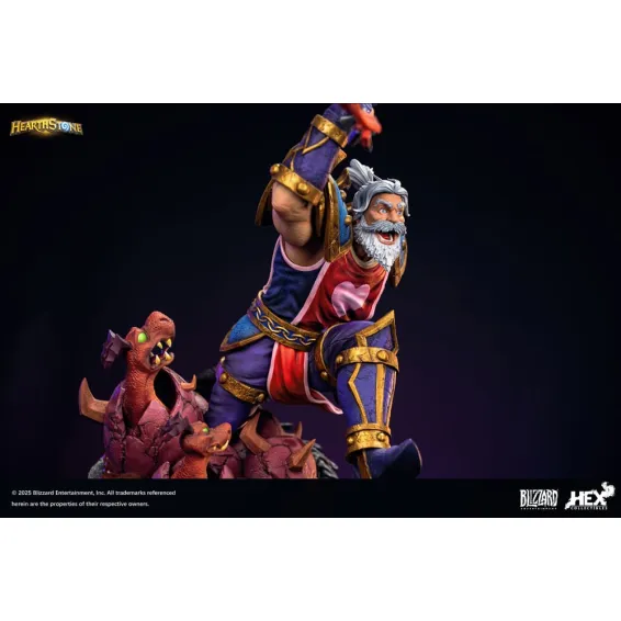 Hearthstone - Figura Leeroy Jenkins 1/10 PREPEDIDO Hex Collectibles - 19