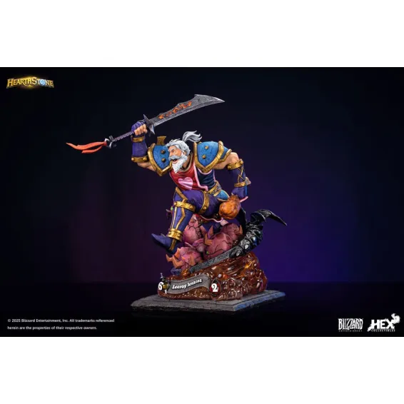 Hearthstone - Figura Leeroy Jenkins 1/10 PREPEDIDO Hex Collectibles - 22