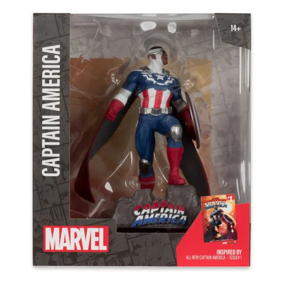 Marvel - Figura Captain America 1/10 (All-New Captain America 1) PREPEDIDO McFarlane Toys - 6