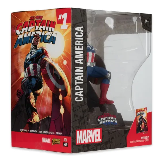 Marvel - Figura Captain America 1/10 (All-New Captain America 1) PREPEDIDO McFarlane Toys - 7