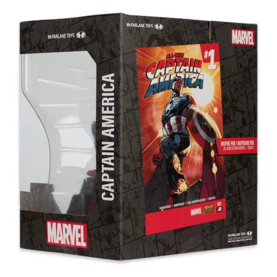 Marvel - Figurine Captain America 1/10 (All-New Captain America 1) PRÉCOMMANDE McFarlane Toys - 8